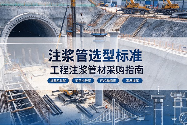 延庆区注浆管选型标准